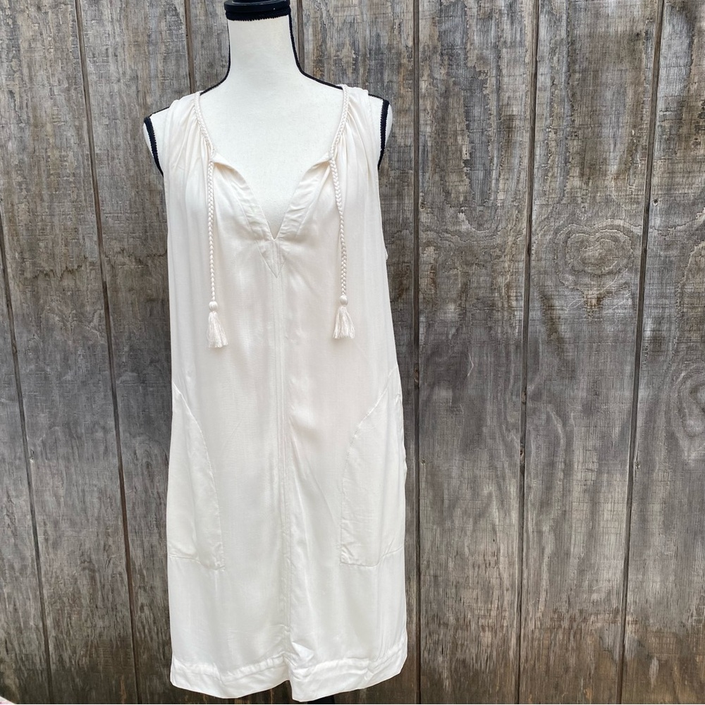 New Splendid Jennifer Shift Mini Dress Size Large lined summery lightweight Fun